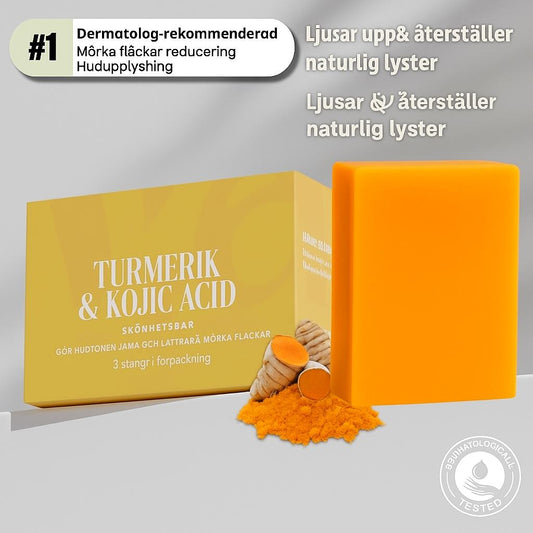 Citron Honung Gurkmeja Kojic Tvål